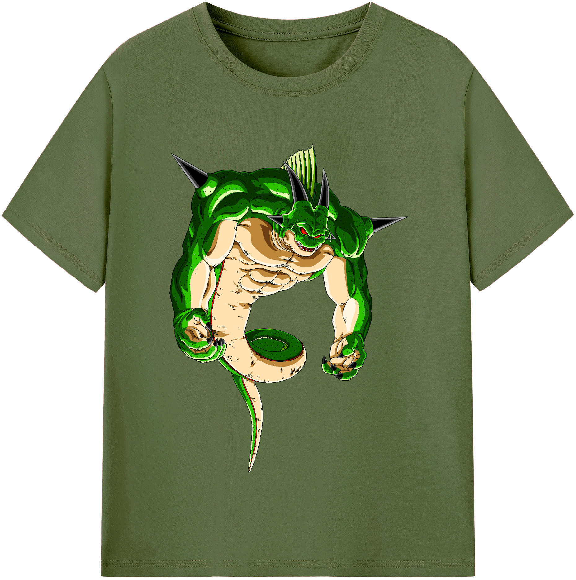 （画像用） ドラゴンボール 神龍 シェンロン DRAGON BALL Shenron 綿100％半袖Tシャツ（フロントプリント）